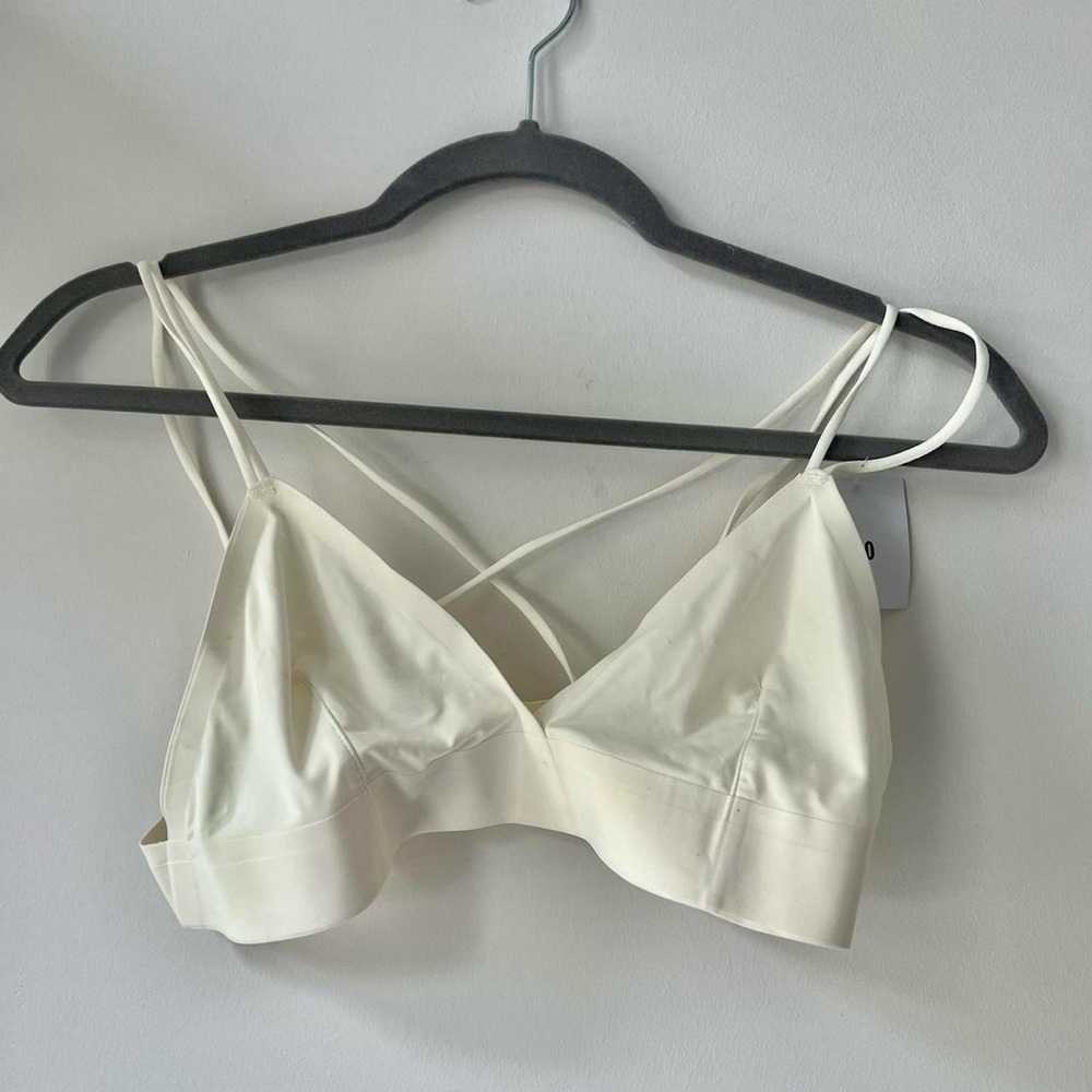 Out from Under Dainty White Strappy Bralette